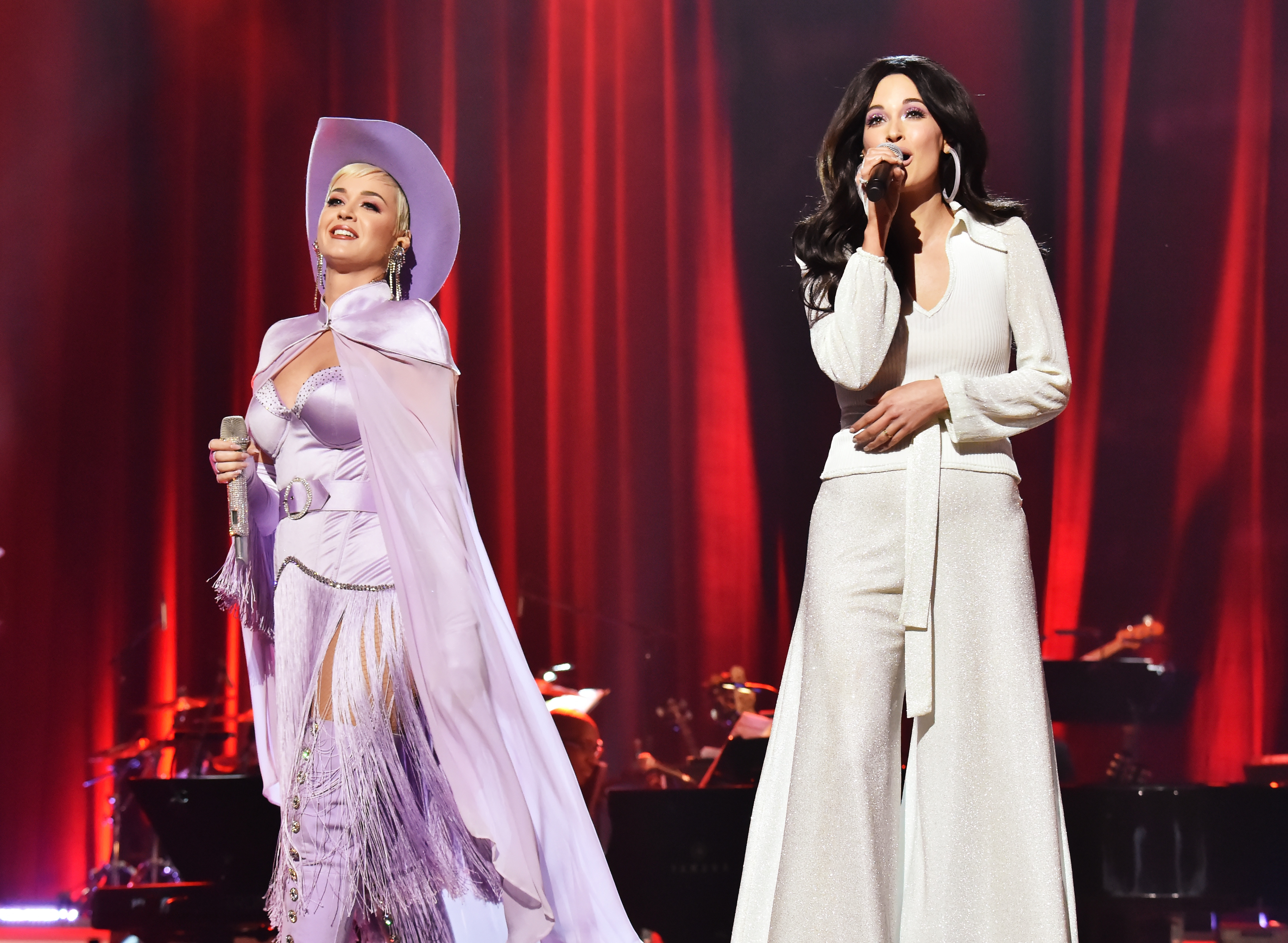 Kacey Musgraves and Katy Perry in Dolly Parton: A MusiCares Tribute (2021)