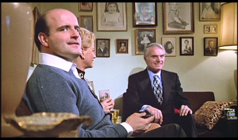 Peter Boyle, Audrey Caire, and Dennis Patrick in Joe (1970)