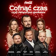 Cezary Pazura, Marta Zmuda Trzebiatowska, Sebastian Stankiewicz, Rafal Zawierucha, Dawid Ogrodnik, and Karolina Bacia in Cofnac czas, czyli swiateczne spotkania (2021)