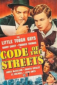 Harry Carey, William 'Billy' Benedict, Harris Berger, and David Gorcey in Code of the Streets (1939)