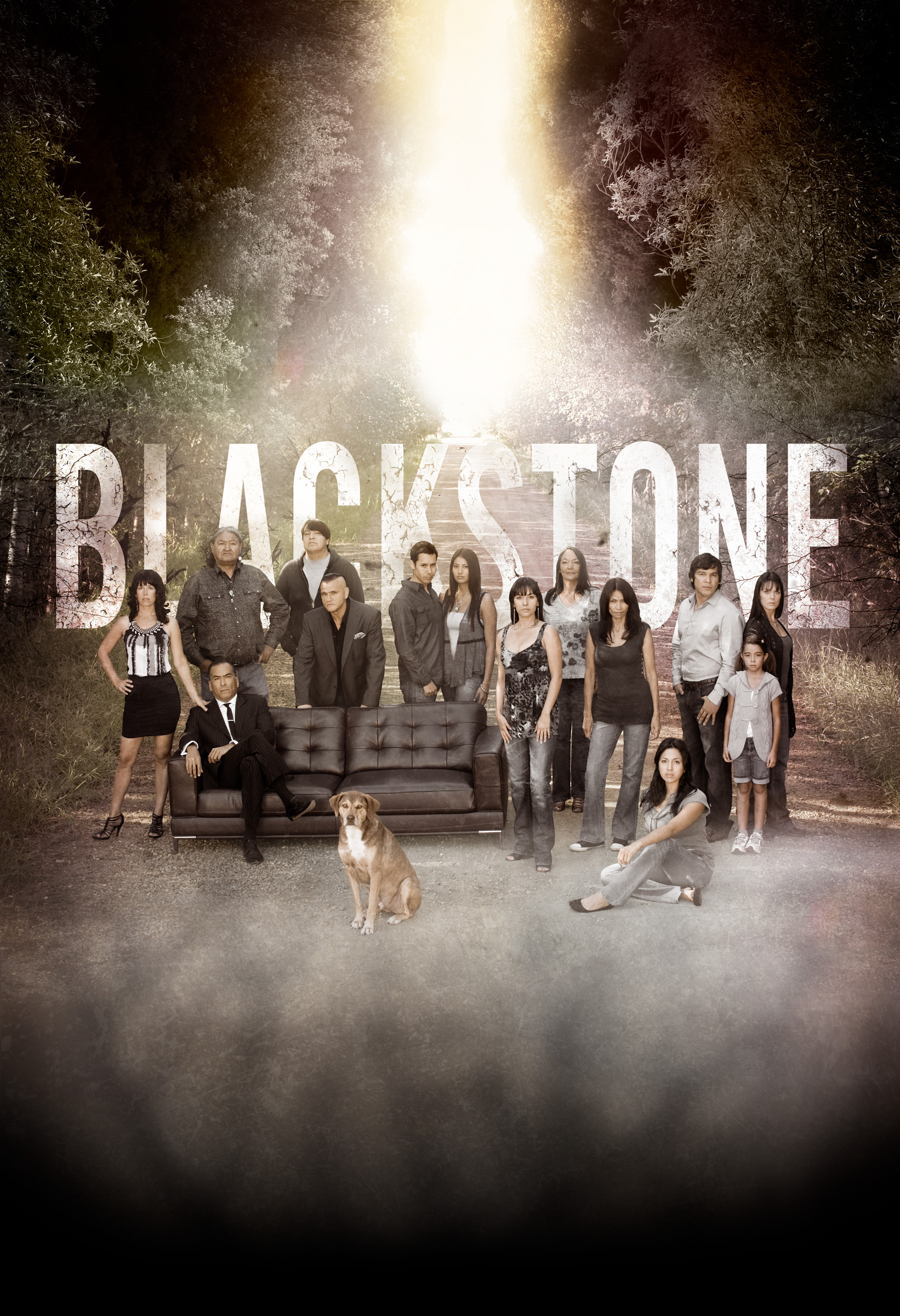 Tantoo Cardinal, Nathaniel Arcand, Carmen Moore, Eric Schweig, Michelle Thrush, Ray G. Thunderchild, Michelle Latimer, Andrea Menard, Steven Cree Molison, Bernard Starlight, Roseanne Supernault, Justin Rain, and Ashley Callingbull in Blackstone (2009)