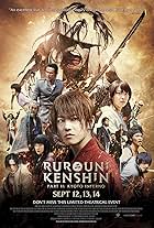 Tatsuya Fujiwara, Takeru Satoh, and Emi Takei in Rurouni Kenshin Part II: Kyoto Inferno (2014)