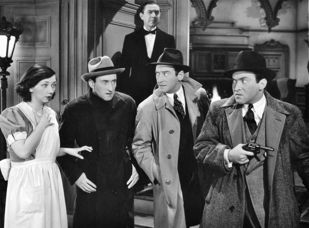 Bela Lugosi, Patsy Kelly, Al Ritz, Harry Ritz, Jimmy Ritz, and The Ritz Brothers in The Gorilla (1939)