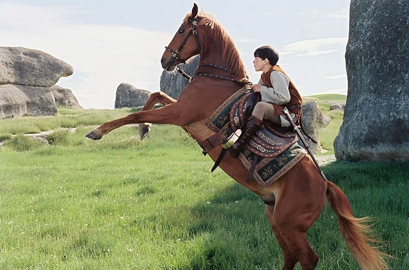 Philip Steuer and Skandar Keynes in The Chronicles of Narnia: The Lion, the Witch and the Wardrobe (2005)