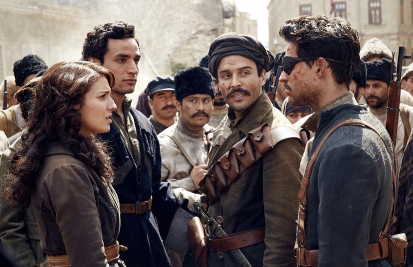 María Valverde, Adam Bakri, and Ekin Koç in Ali and Nino (2016)