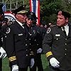 Leslie Easterbrook, George Gaynes, Lance Kinsey, Art Metrano, and Michael Winslow in Police Academy 3: Back in Training (1986)