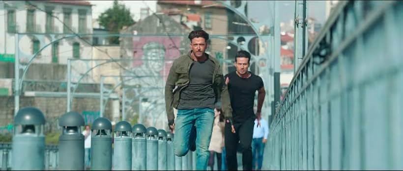 Hrithik Roshan and Tiger Shroff in War (2019)