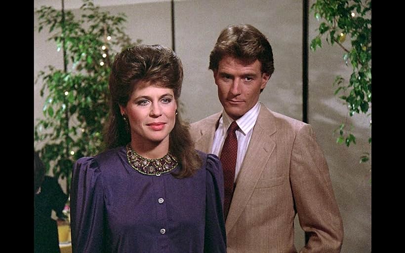 Linda Hamilton and Bryan Cranston in Murder, She Wrote (1984)