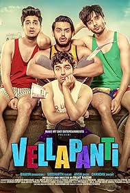 Ansh Bagri, Bhavin Bhanushali, Siddharth Sagar, and Chandan Bakshi in Vellapanti