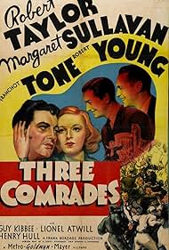 Robert Taylor, Robert Young, Margaret Sullavan, and Franchot Tone in Three Comrades (1938)