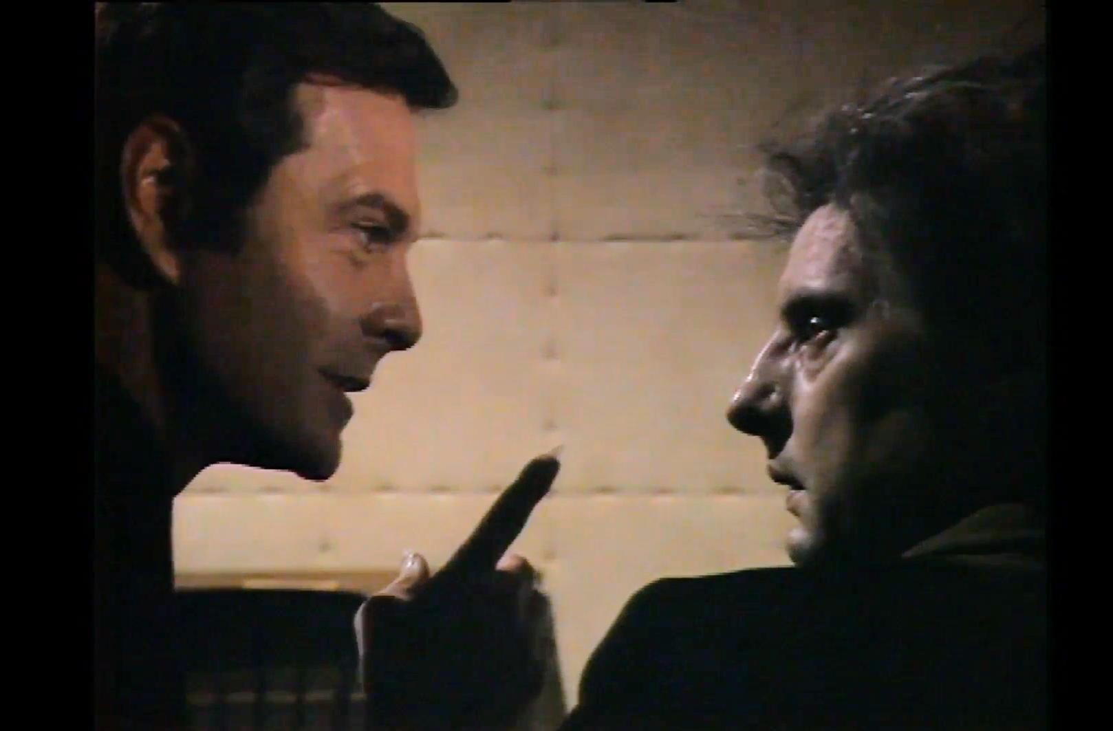 Louis Jourdan and Jack Shepherd in Count Dracula (1977)