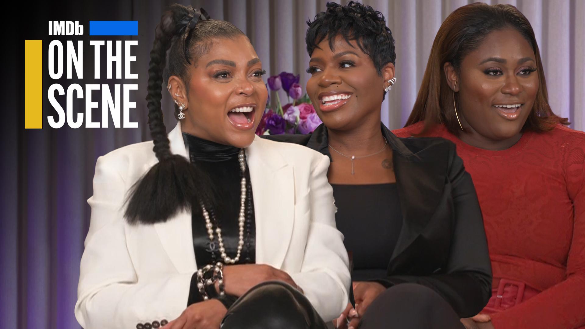 Taraji P. Henson, Fantasia Barrino, and Danielle Brooks in The Color Purple (2023)