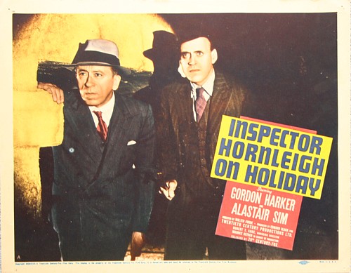 Gordon Harker and Alastair Sim in Inspector Hornleigh on Holiday (1939)