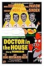 Dirk Bogarde, Donald Houston, Kenneth More, and Donald Sinden in Doctor in the House (1954)