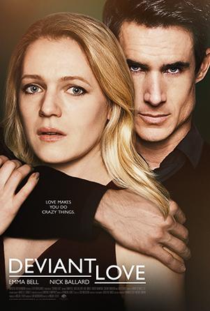 Emma Bell and Nick Ballard in Deviant Love (2019)