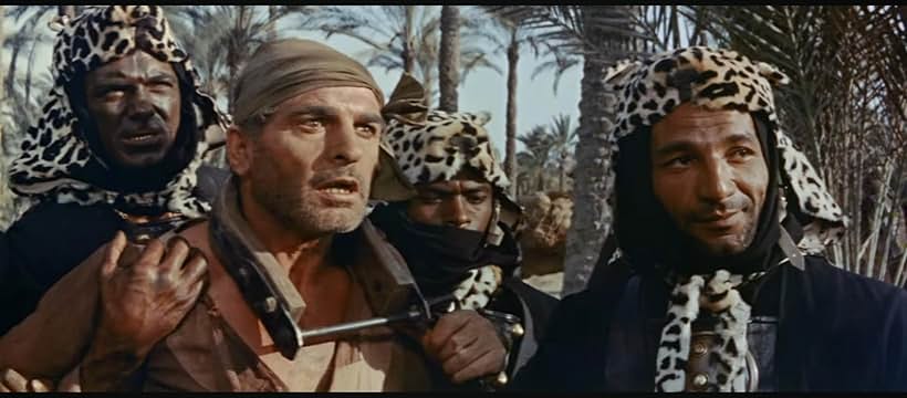 Enzo Fiermonte, Attilio Severini, and Fikry Ramzy in The Slave (1962)