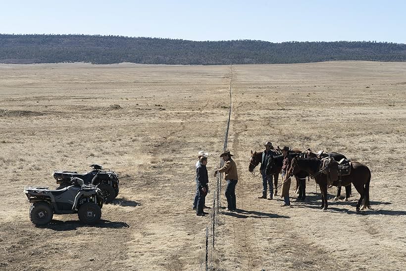 Josh Brolin, Noah Reid, Shaun Sipos, Tom Pelphrey, Matt Lauria, and Lewis Pullman in Outer Range (2022)