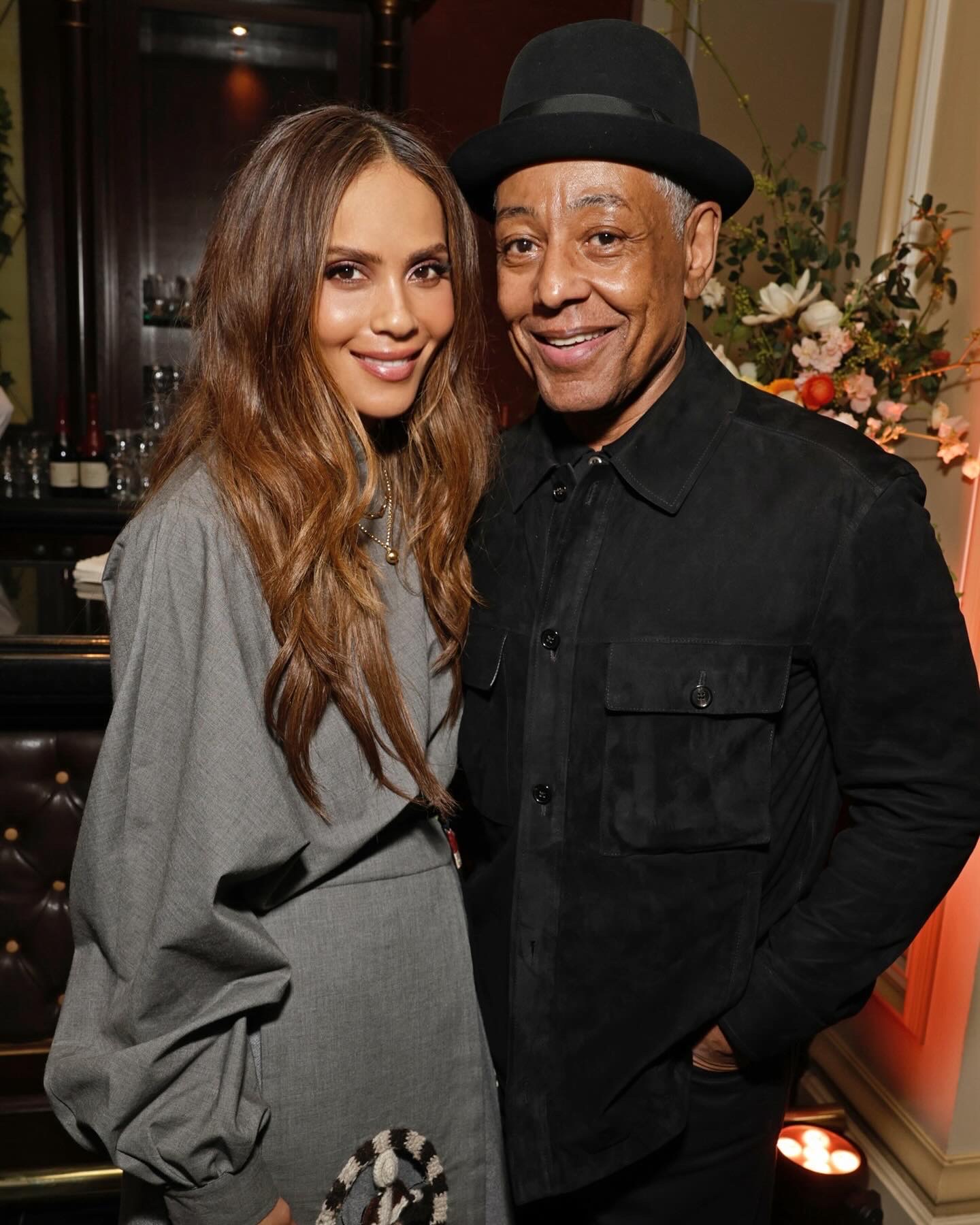 Giancarlo Esposito and Lesley-Ann Brandt