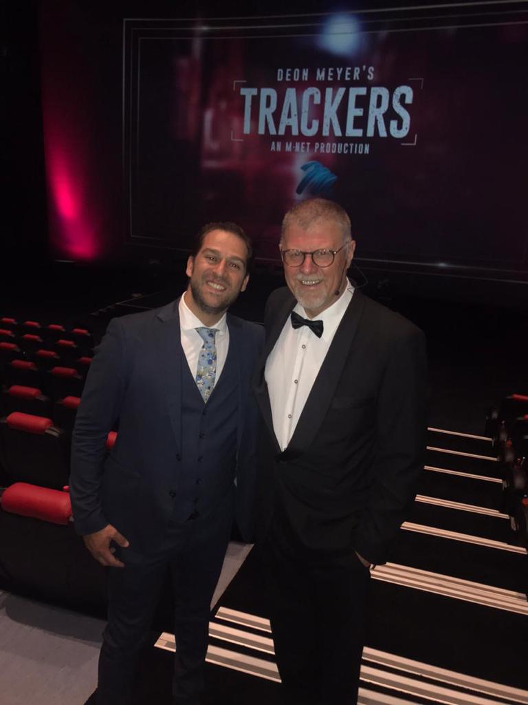 Launch of Trackers, with a Deon Meyer