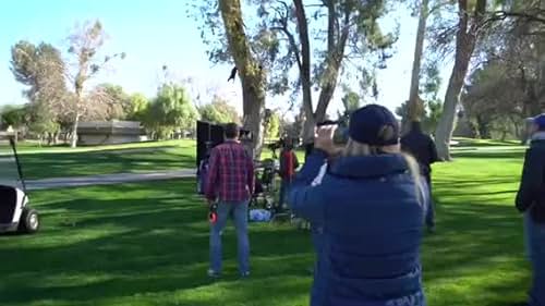 Precision landing between trees on a 600' long fairway