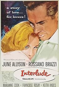 June Allyson and Rossano Brazzi in Interlude (1957)