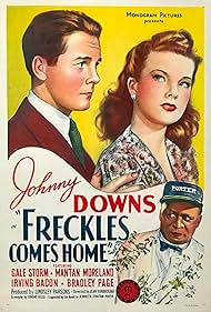 Johnny Downs, Mantan Moreland, and Gale Storm in Freckles Comes Home (1942)