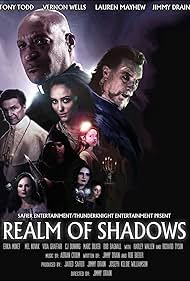 Lauren C. Mayhew, Mel Novak, Tony Todd, Vernon Wells, Deloris Evans, Vida Ghaffari, Jimmy Drain, Erika Monet Butters, Marc Bilker, and Caustic Scifidelic in Realm of Shadows (2024)