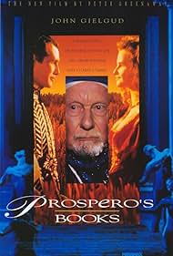 John Gielgud, Isabelle Pasco, Mark Rylance, and Michael Clark in Prospero's Books (1991)