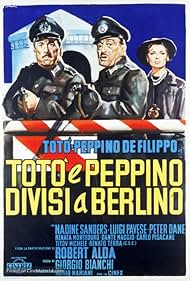 Peppino De Filippo, Nadia Sanders, and Totò in Totò e Peppino divisi a Berlino (1962)