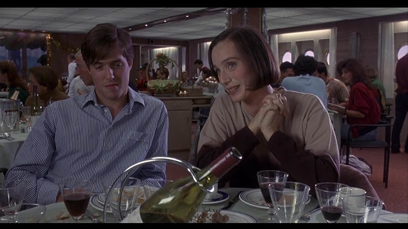 Kristin Scott Thomas and Hugh Grant in Bitter Moon (1992)