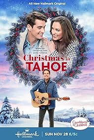 Pat Monahan, Kyle Selig, and Laura Osnes in Christmas in Tahoe (2021)