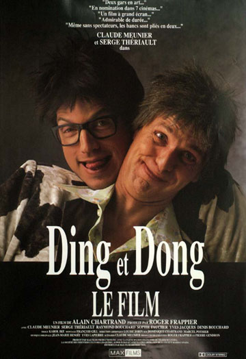 Claude Meunier and Serge Thériault in Ding et Dong le film (1990)