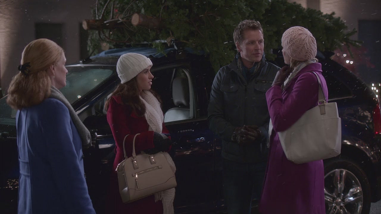 Lacey Chabert, Kendall Cross, Colleen Wheeler, and Paul Greene in A Wish For Christmas (2016)