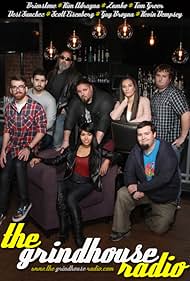 Adesina Sanchez, Brimstone, Stephen Zambito, Kimberly Adragna, Tom Greer, Scott Eisenberg, Guy Brogna, and Kevin Dempsey in The Grindhouse Radio (2015)