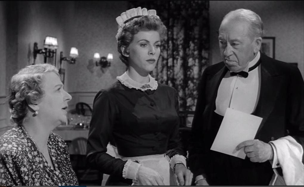 Gordon Harker, Marie Lohr, and Billie Whitelaw in Small Hotel (1957)