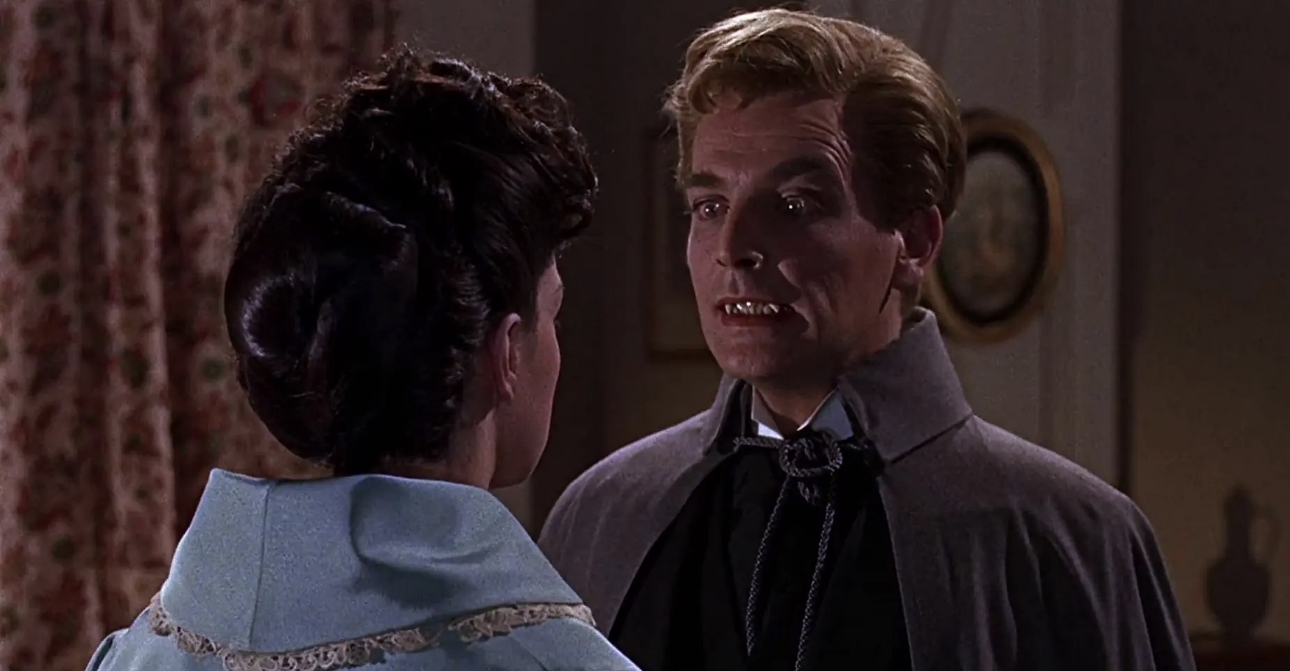 Andree Melly and David Peel in The Brides of Dracula (1960)