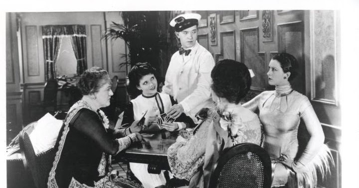 Evelyn Burns, Anita Garvin, Stan Laurel, and Viola Richard in Sailors, Beware! (1927)