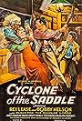 Janet Chandler and Rex Lease in Cyclone of the Saddle (1935)