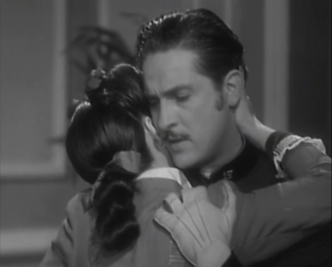 Mapy Cortés and Arturo de Córdova in Those Were The Days, Senor Don Simon! (1941)