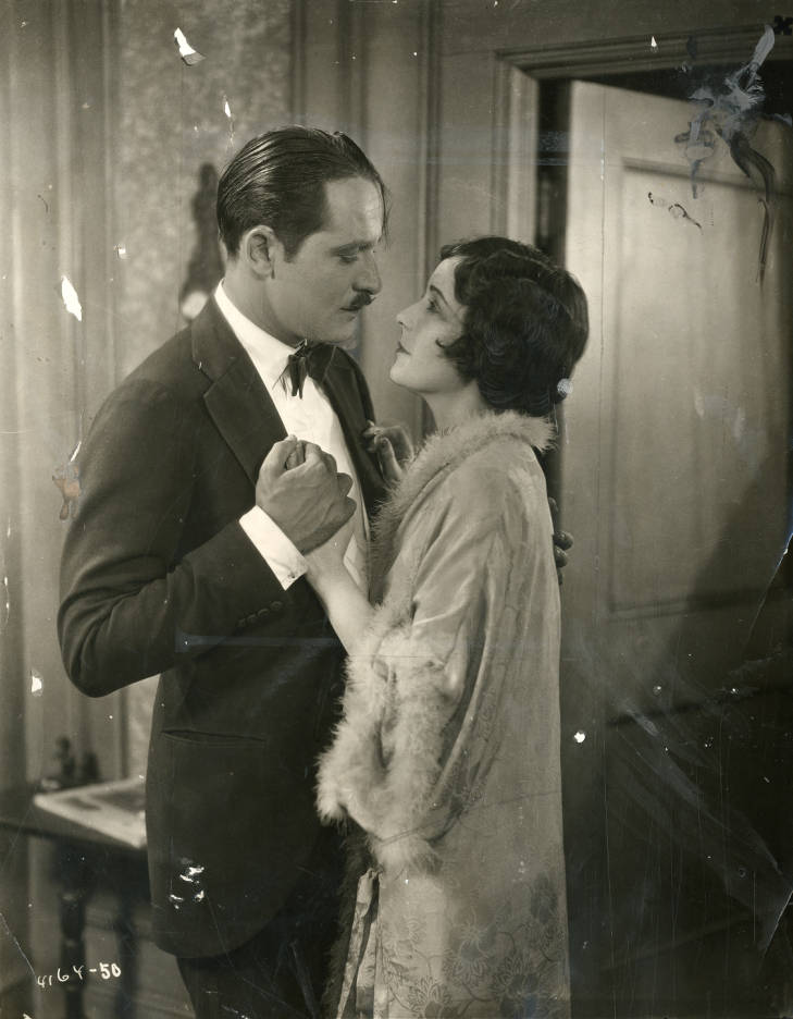 Norman Kerry and Virginia Valli in The Price of Pleasure (1925)