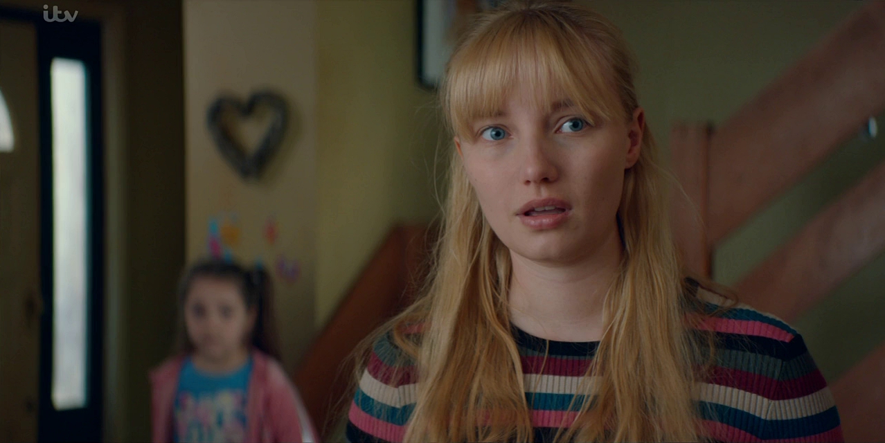 Kristy Philipps and Anya McKenna-Bruce in Cleaning Up (2019)