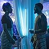 Issa Rae and Y'lan Noel in Insecure (2016)