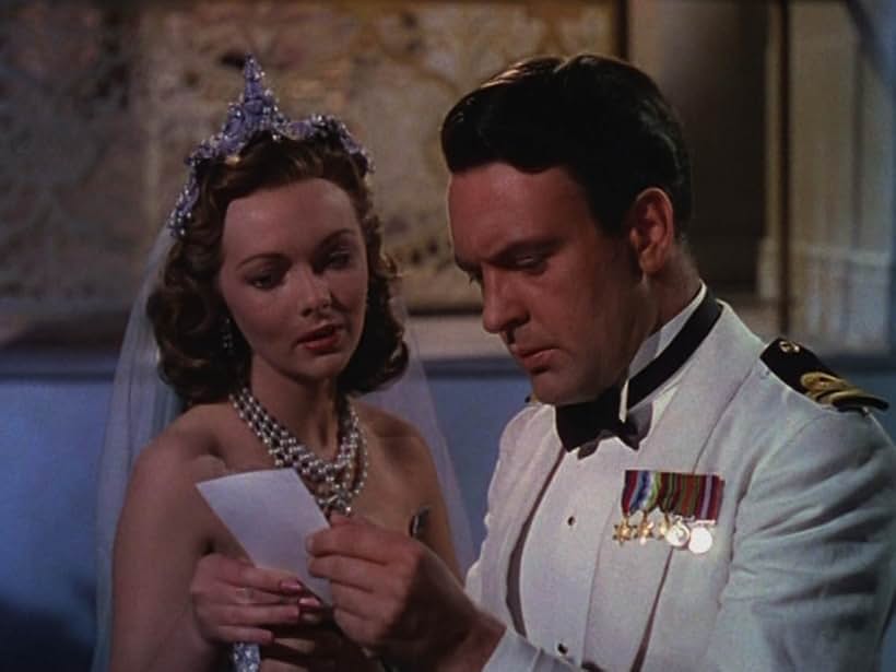 Donald Sinden and Janet Richards in You Know What Sailors Are (1954)