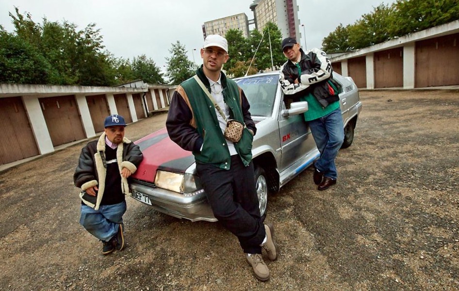 Jib Pocthier, Medi Sadoun, and Franck Gastambide in Porn in the Hood (2012)