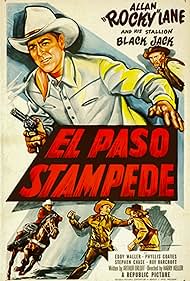 Allan Lane, Eddy Waller, and Black Jack in El Paso Stampede (1953)