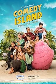 Carlo Aquino, Rufa Mae Quinto, Justine Luzares, Drew Arellano, Jerald Napoles, Cai Cortez, Andrea Brillantes, and Awra Briguela in Comedy Island Philippines (2023)