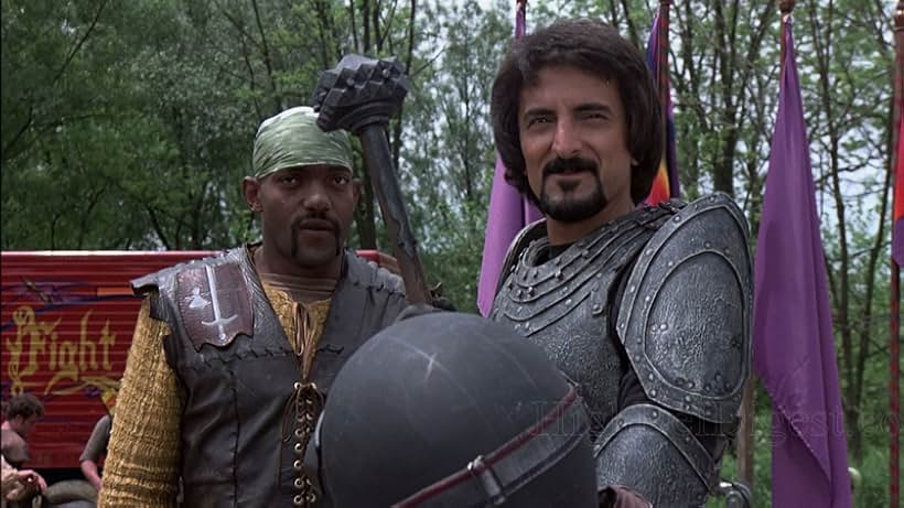 Ken Foree and Tom Savini in Knightriders (1981)