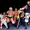 Solofa Fatu Jr., Devon Hughes, Brian Lawler, Mark LoMonaco, Scott Taylor, and Paul Wight in WWF Insurrextion (2000)