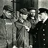 Wallace Beery, Robert Montgomery, and Chester Morris in The Big House (1930)