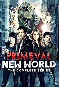 Yan-Kay Crystal Lowe, Niall Matter, Sara Canning, and Danny Rahim in Primeval: New World (2012)